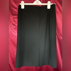 Giorgio Armani Classic Black Pencil Skirt